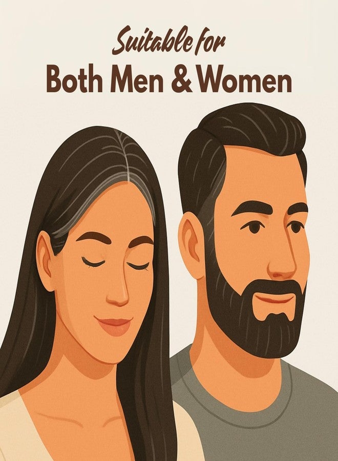 SLICKUP Hair Touch Up Stick-Brown 12 ml, Grey & White Hair Coverage Color Stick, Hair Mascara, Beard & Root Touch Up, Infused with Rosemary Oil, Biotin & Vitamin-E - Image 5