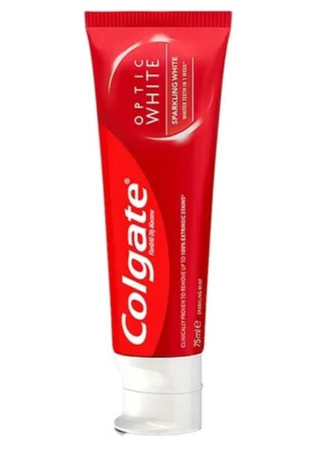 Colgate 4 PIECES OF Optic White Sparkling White Toothpaste - Image 2