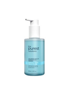 the purest solutions The Purest Solutions Hydrating Gentle Facial Cleanser (0.5% Hyaluronic Acid & 0.5% Sodium PCA Ceramide) - Exfoliating Salicylic Acid Cleanser for All Skin Types - Vegan | Cruelty Free (6.76 fl. oz)  - Image 1
