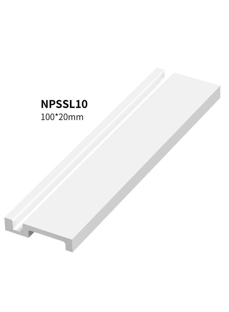 Naseel World Polystyrene LED Skirting Board/Baseboard - Size: 12*2*240 cm - 5 Pieces - Image 2