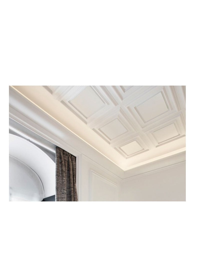 Naseel World Polystyrene LED Skirting Board/Baseboard - Size: 12*2*240 cm - 5 Pieces - Image 4