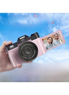 Generic High Definition Digital Slr Camera For Home Travel Use Video Capability Entry Level Mirrorless Camera For Students-Body Color:Orange  - Image 2