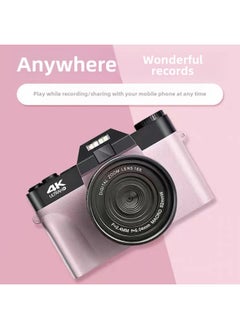 Generic High Definition Digital Slr Camera For Home Travel Use Video Capability Entry Level Mirrorless Camera For Students-Body Color:Orange  - Image 3