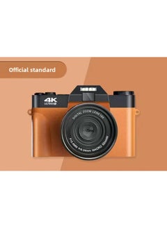 Generic High Definition Digital Slr Camera For Home Travel Use Video Capability Entry Level Mirrorless Camera For Students-Body Color:Orange  - Image 1