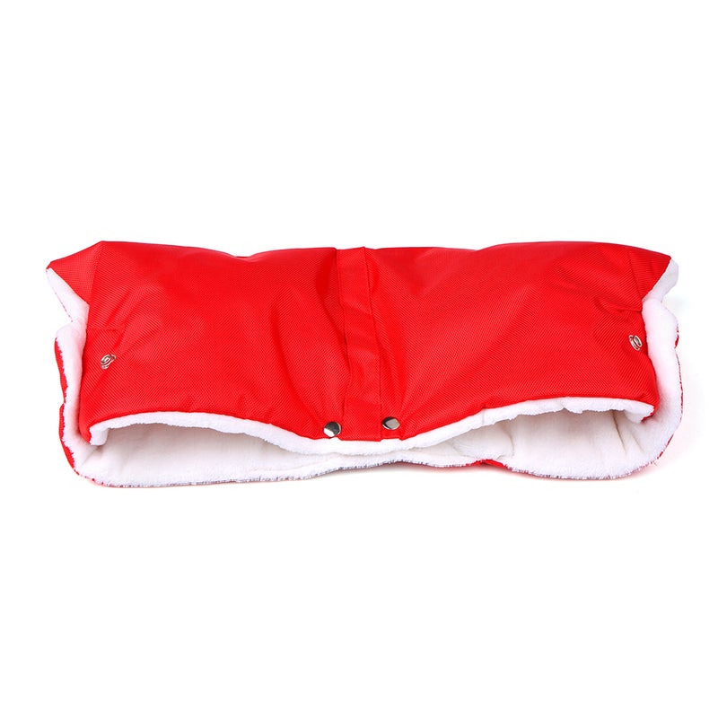 Pushchair Hand Warmer Gloves Extra Thick Flannel Inside & Waterproof Fabric Outside Baby Stroller Hand Muff for Mothers Parents Cold Winter Festival Gifts - Image 5