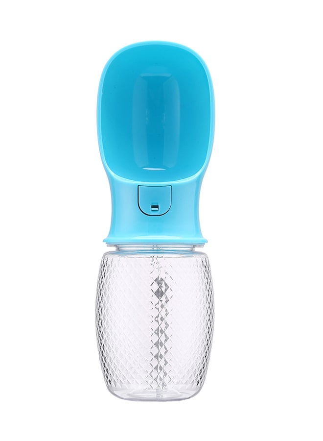 Generic Travel Pet Water Bottle Blue/Clear 200grams  - Image 1