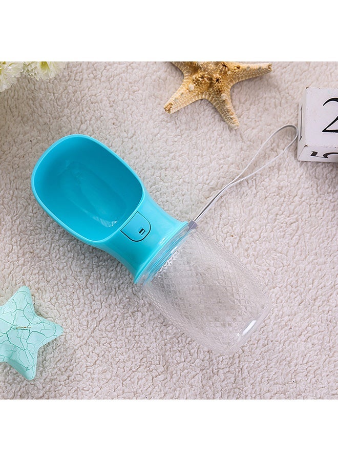 Generic Travel Pet Water Bottle Blue/Clear 200grams  - Image 3