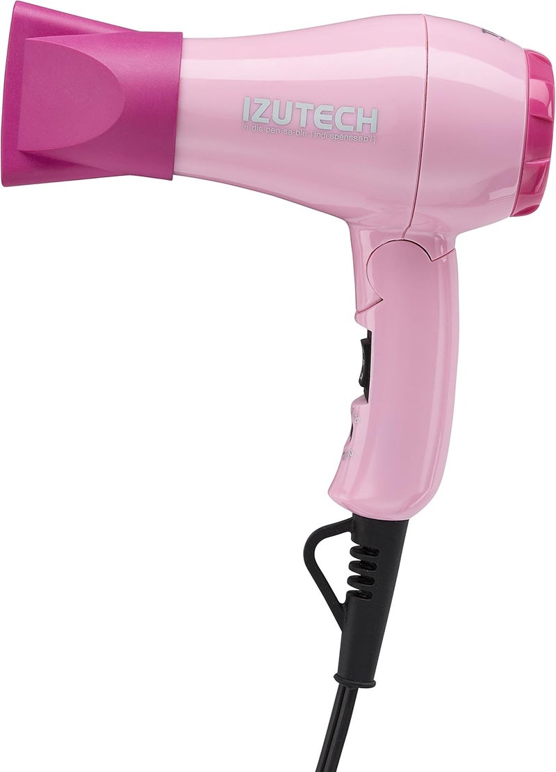 Izutech Toro 2400 Mini Dual Voltage Foldable Blow Dryer