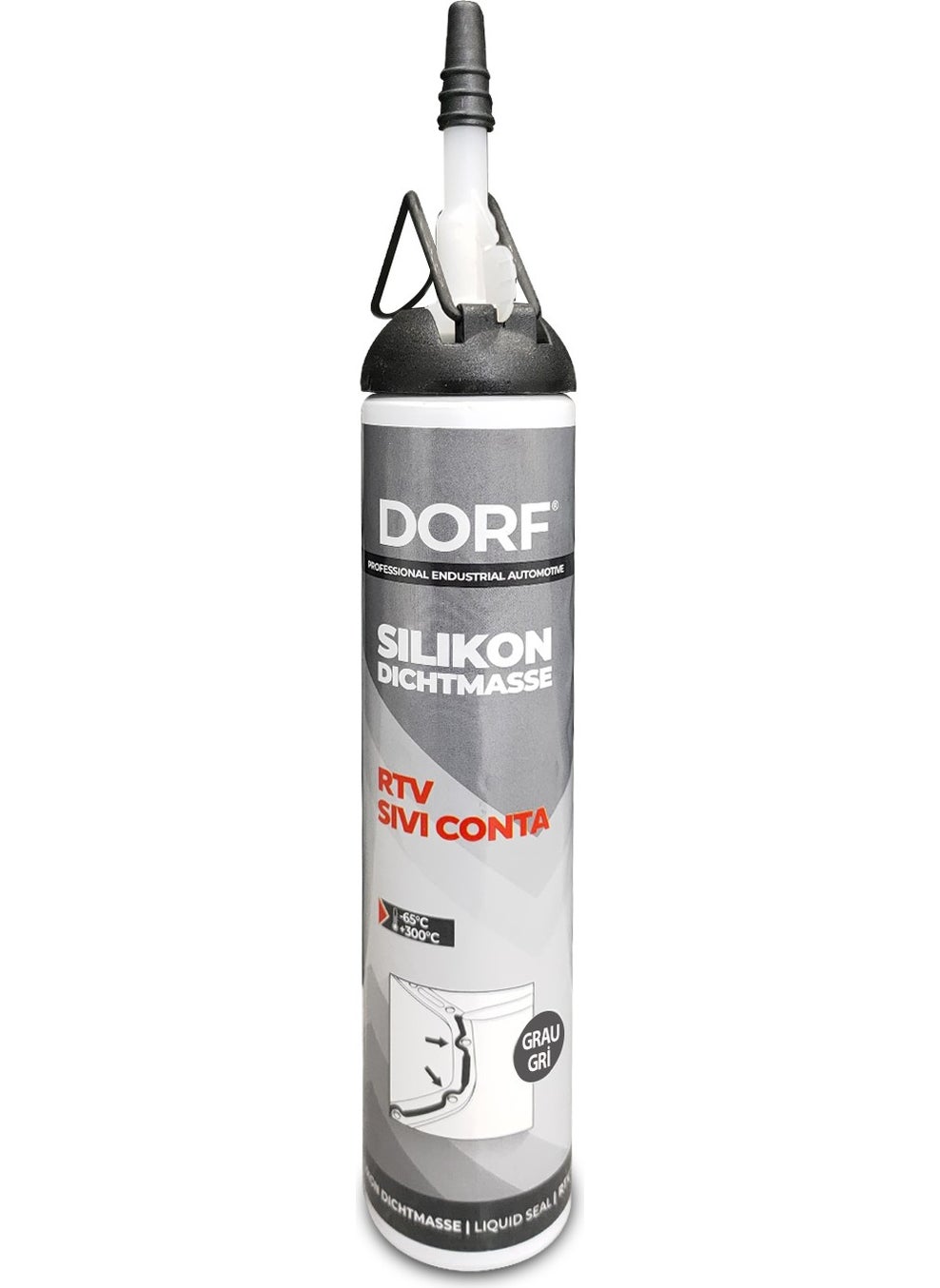 Dorf Rtv Liquid Gasket Gray 200ML 