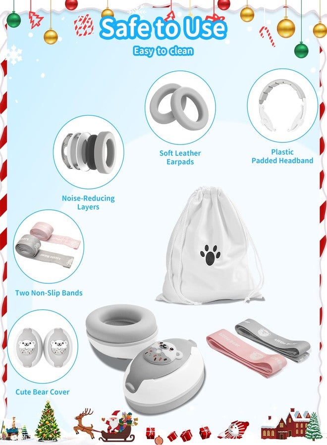 ONITOON Baby Ear Muffs, 2-in-1 Baby Noise Canceling Headphone, Hearing Protection for Babies 0-48 Months, Adjustable Headband - Image 5
