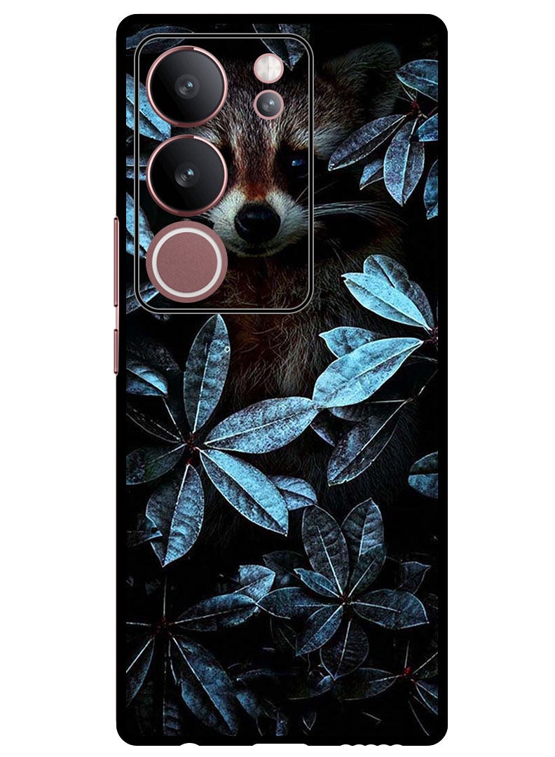 Theodor Protective Case Anti Scratch Shock Proof Bumper Cover For Vivo S17 - S17 Pro Animal Between Leaves - Image 1