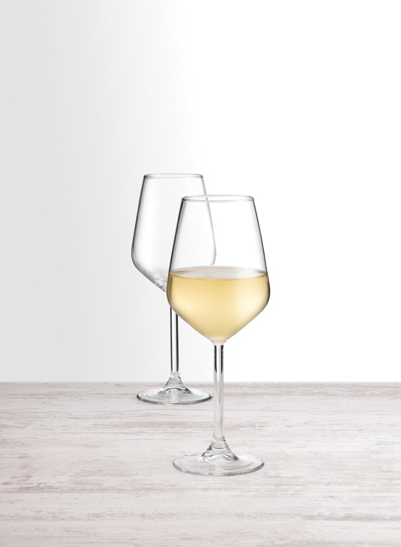 Pasabahce 6-Piece Allegra Wine Glass Set 350 ml Clear - Image 4