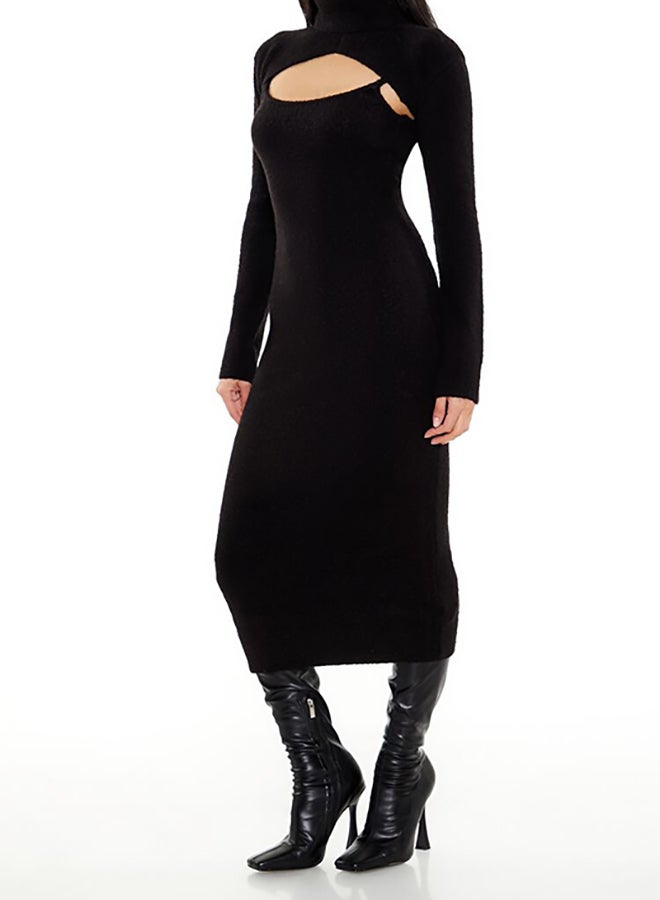 FOREVER 21 Sweater Midi Dress & Bolero Set - Image 3