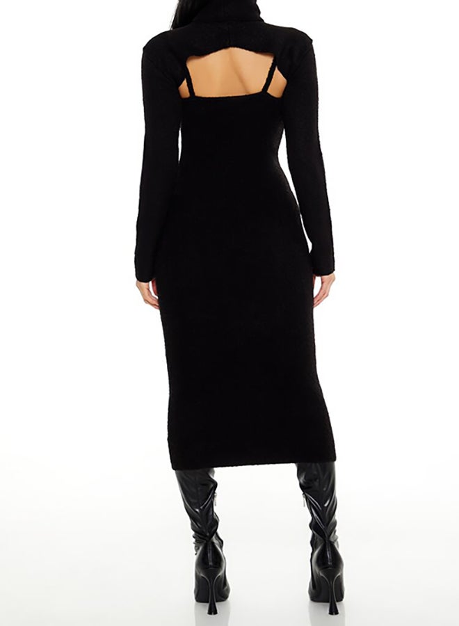 FOREVER 21 Sweater Midi Dress & Bolero Set - Image 4