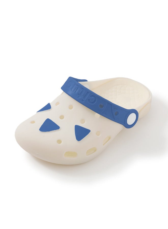 Cituo Children's Clog Sandals Summer Non-slip Breathable Closed Toe Slippers For Boys And Girls Beach Shoes Anti-collision Water Play Shoes