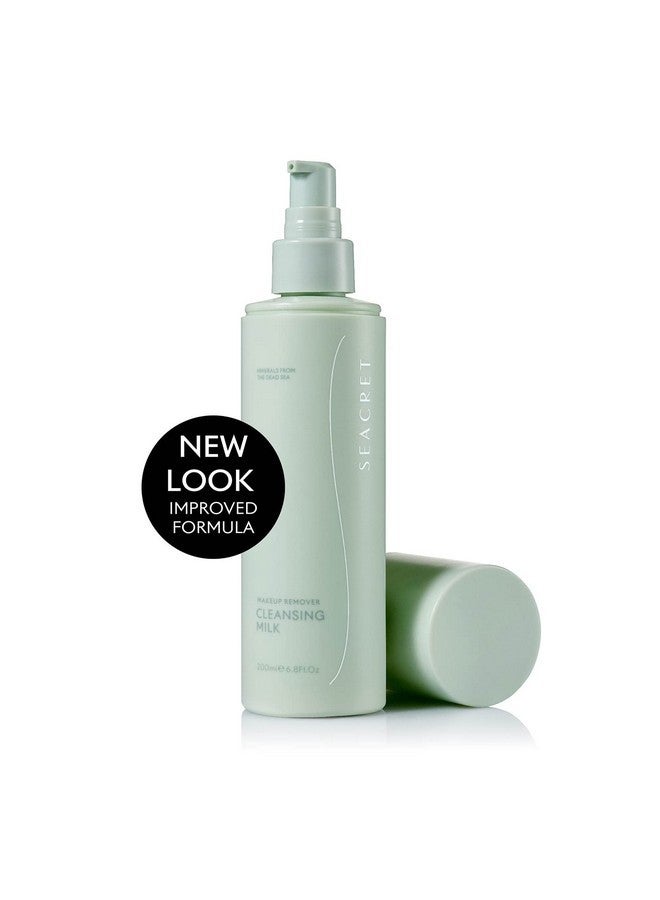 SEACRET Facial Cleansing Milk - Non-Foaming Milk Cleanser with Dead Sea Minerals, Sesame, Grape Seed & Jojoba Oils - Gentle Face Wash & Makeup Remover, Hydrates & Conditions Skin, 6.8 FL OZ - Image 3