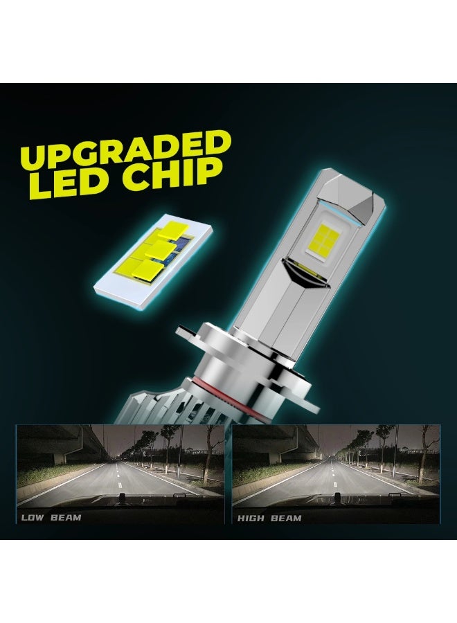 Toby's Tobys LX 75 2 Pieces Car LED Headlight Original 75W/piece Power 7500/piece Lumens With Color Temperature 6500K - 9005 - Image 2