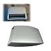 YoRise Universal Car Decorative Air Flow Intake Hood Scoop SelfAdhesive Automotive Bonnet False Vent Cover Vehicle Exterior Sticker Accessories for Cars SUVs RVs Trucks Silver - Image 2