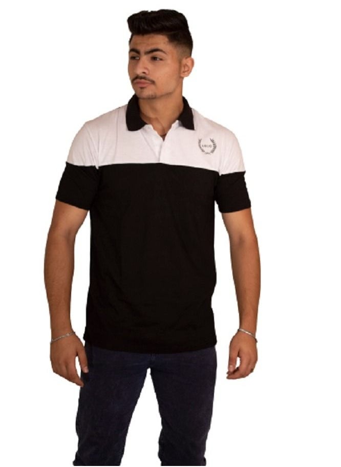 lecoo - Men's summer cotton T-shirt - half sleeves - Image 1