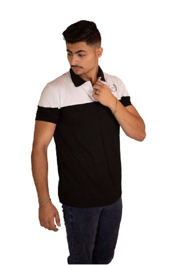 lecoo - Men's summer cotton T-shirt - half sleeves - Image 1