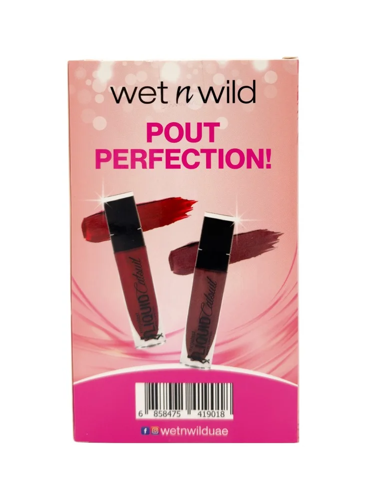 Wet N Wild Megalast Catsuit Lipstick 2PC Value Pack