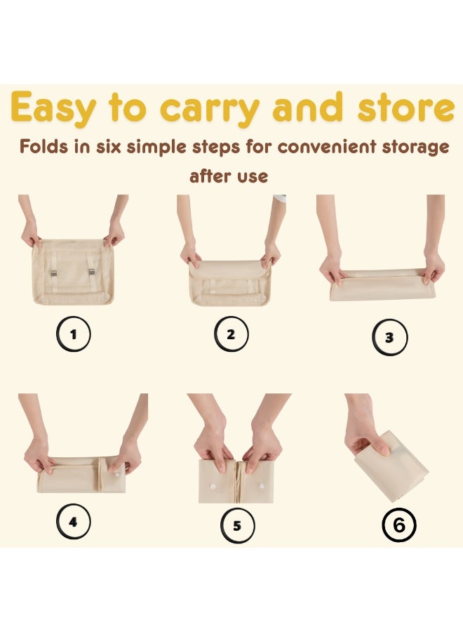 7-Piece Travel Packing Cube Set – Durable Luggage Organizers with Heavy-Duty Zippers for Clothes, Shoes, Toiletries & Essentials – Multi-Size Travel Storage Bags for Suitcases, Home, Gym & Business Trips – Ideal Gift for Men & Women - Image 5