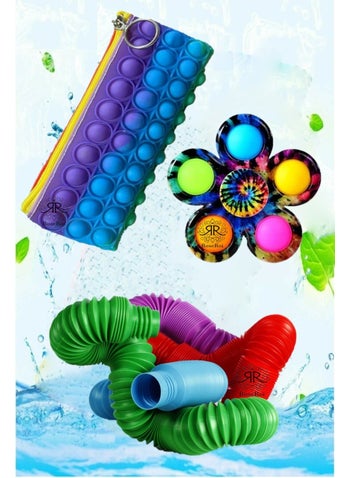 Pop It Push Bubble Fidget Toy Pen Holder Pen Box Popit Fidget Wheel Popit and Pop Tubes Set of 3 - pzsku/ZA22BFA98549E9630D9EAZ/45/_/1725792671/48d75a4c-bba1-47cd-9240-5e17991178cf