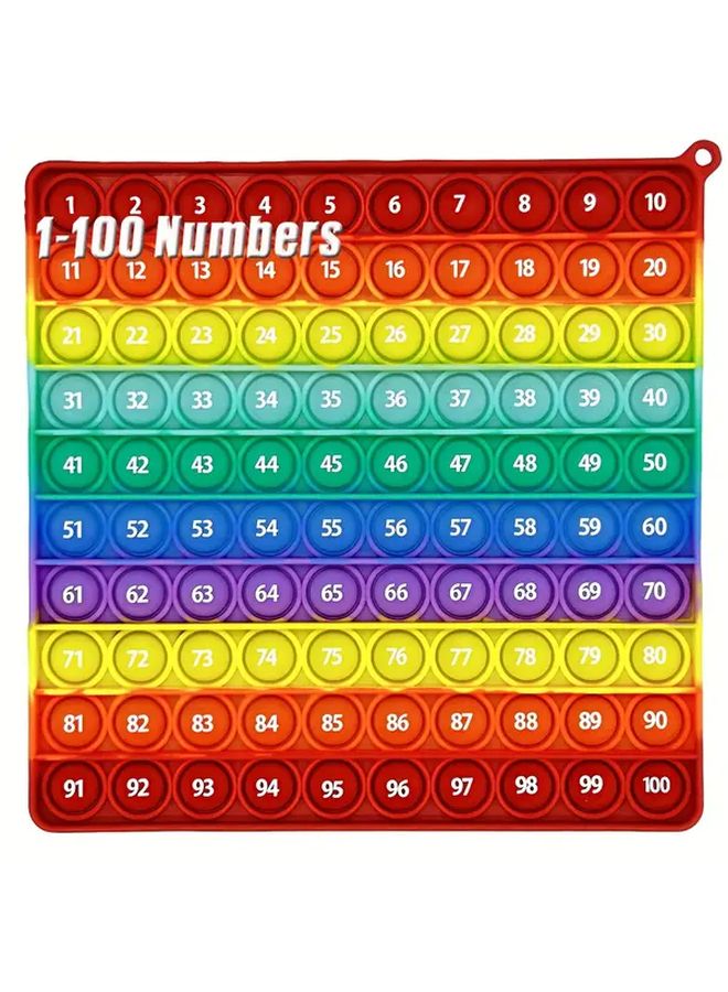 Legendstar 1 100 Numbers Math Board Game With Counting Blocks Educational Kids - Image 1