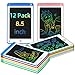 TQU Party Favor LCD Writing Tablet for Kids 85 Inch Colorful Doodle Board Drawing Tablet Educational Learning Toys Birthday Gifts for Boys Girls Age 3 4 5 6 7 8 12 Pack - Image 3
