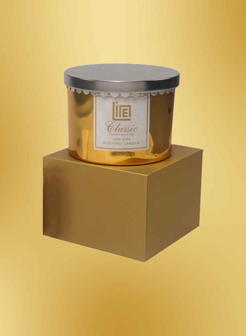 Line Scented Classic Golden Candle - Image 2
