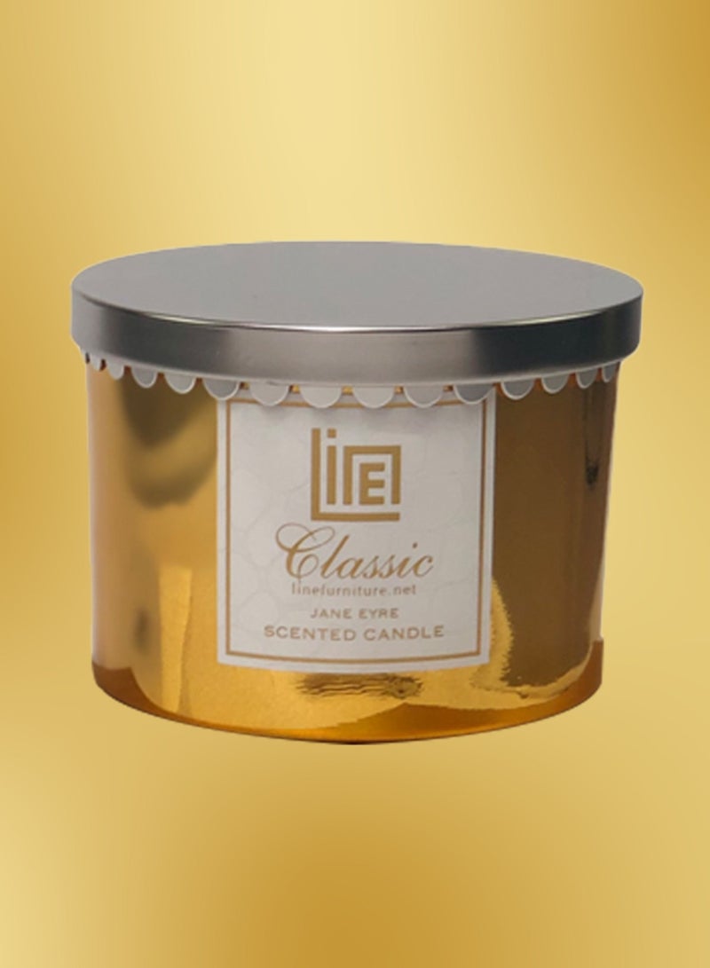 Line Scented Classic Golden Candle - Image 3