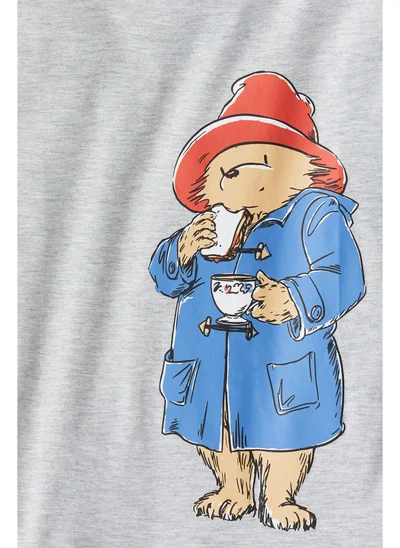 H&M Printed oversized T-shirt
