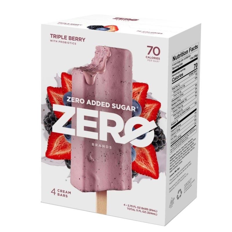 KETO Ice Cream Stick Triple Berry - 4 x 81ml - Image 3