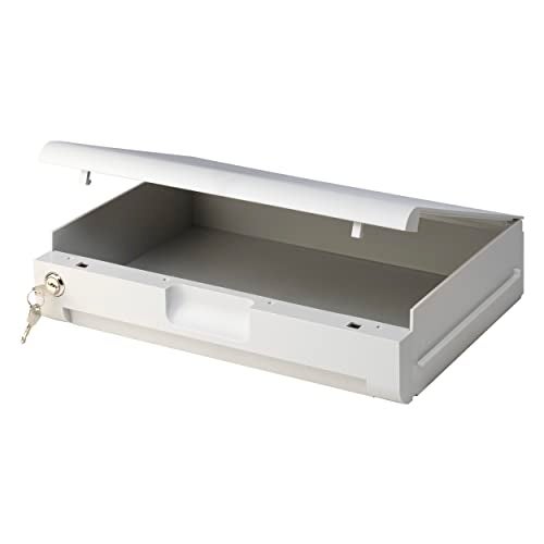 SentrySafe Plastic White Locking Drawer for SFW205 Fireproof and Waterproof Safes, Multi-Positional Shelf Accessory for Floor Safes, 915 - Image 1