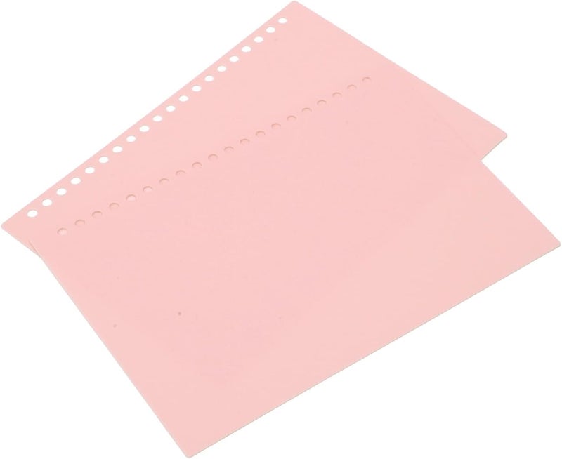 A5 Plastic Binder Covers, Flexible Frosted Document Sleeves, Rollable and Easy to Clean, Ideal for Students and Professionals (Pink) - Image 5