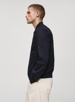 Mango Man Zip Bomber Jacket  - Image 3