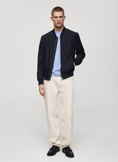 Mango Man Zip Bomber Jacket  - Image 5