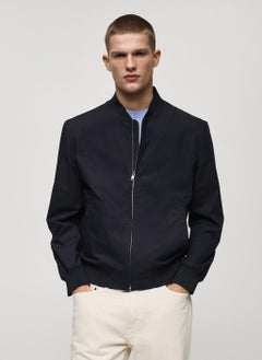 Mango Man Zip Bomber Jacket  - Image 1