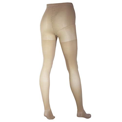 Truform جوارب ضاغطة للحمل Truform 20-30 مم زئبق، دعم للبطن للحمل، بيج، متوسط (1757BG-M) - Image 4
