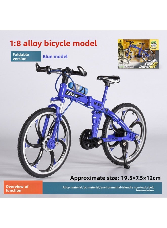 Cross-border Alloy Simulation 28 Bar Mini Road Bike Model Mountain Bike Ornaments Racing Bike Gifts 