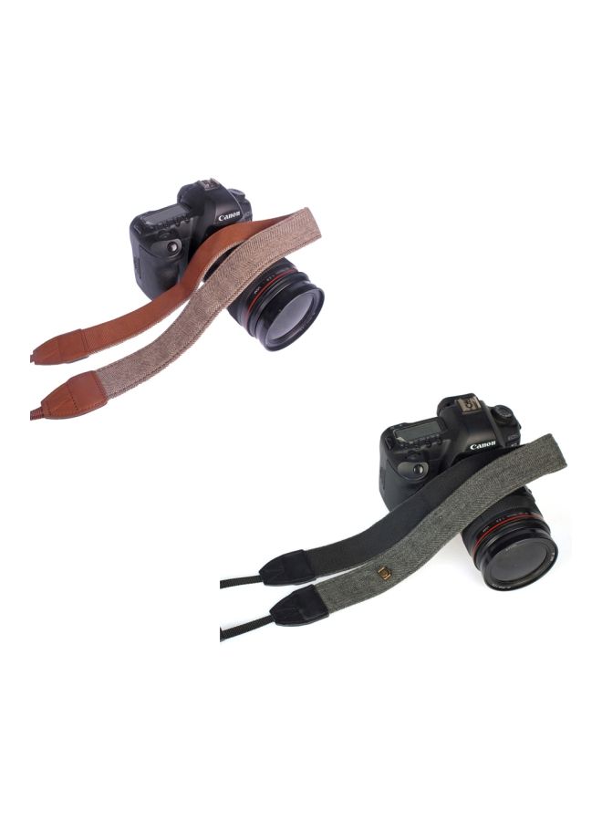 NIBEMINENT Camera Shoulder Strap Belt Grey/Black  - Image 5