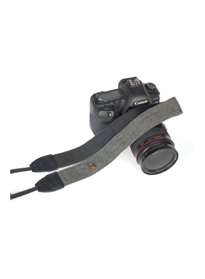 NIBEMINENT Camera Shoulder Strap Belt Grey/Black  - Image 3