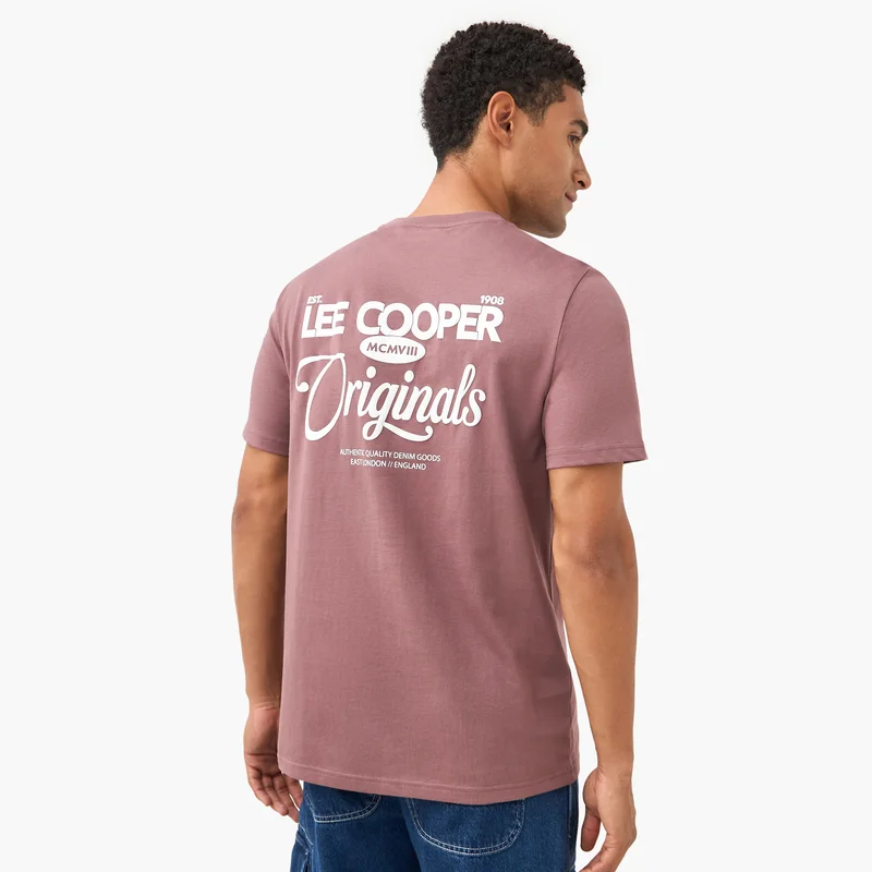 Lee Cooper Lee Cooper Logo Detail Crew Neck T-shirt