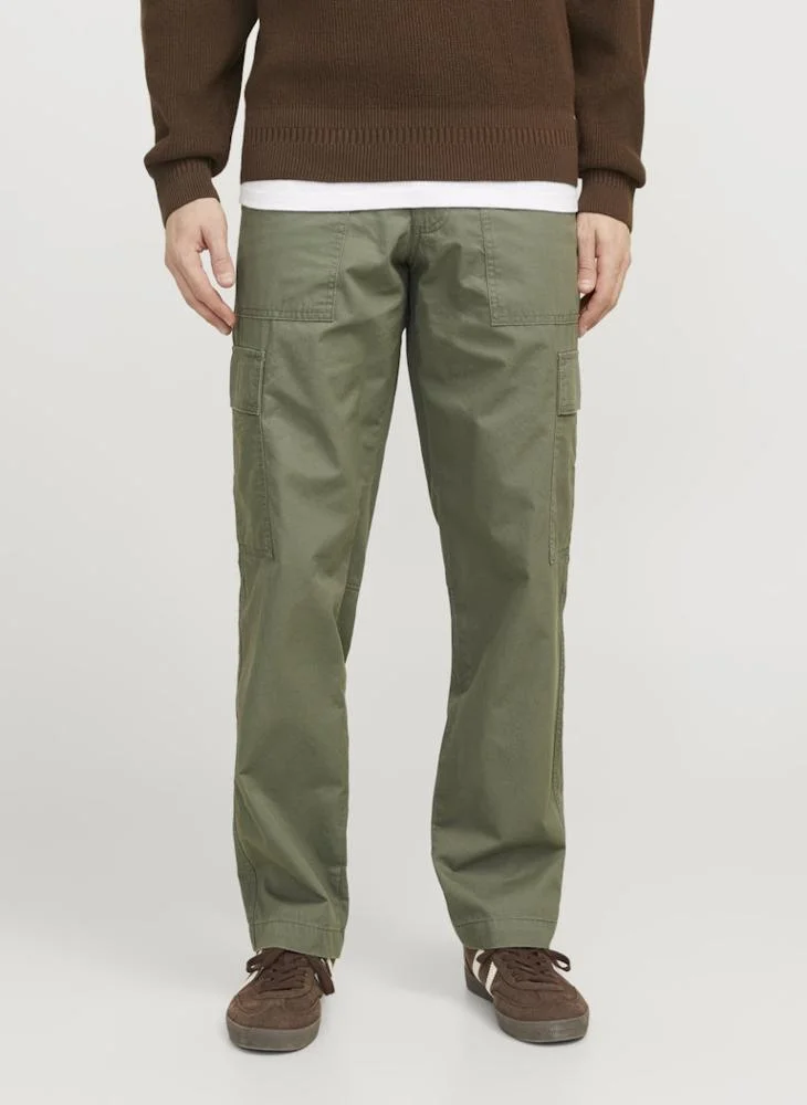 جاك اند جونز Jpstkarl High Waist Cargo Pants