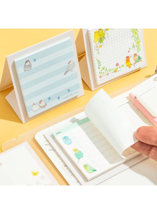 Masmarcu Morning Light Stationery Sticky Notes High-quality Adhesive Label Paper Medium Student Note Pads Simple Memo Book Smart Learning Random Ys0309 - Image 2