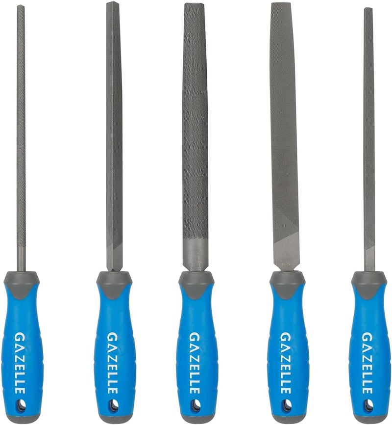 Gazelle 8-Inch File Set - 5-Piece - Image 1