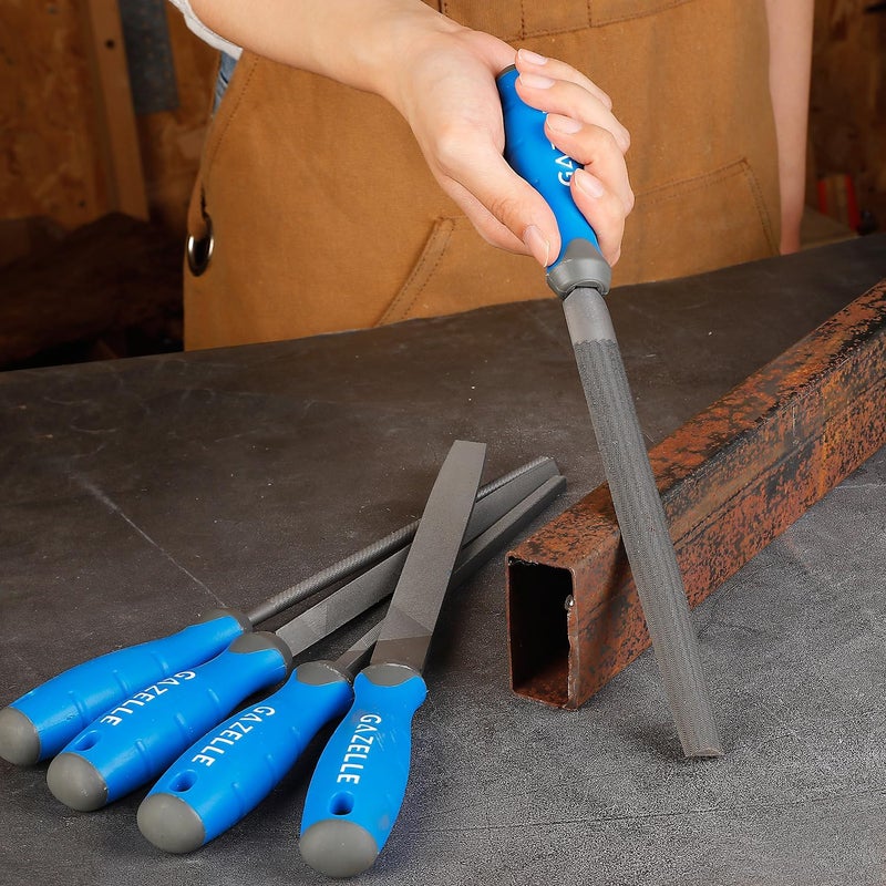 Gazelle 8-Inch File Set - 5-Piece - Image 4