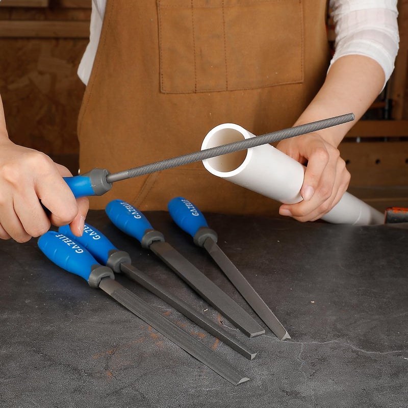 Gazelle 8-Inch File Set - 5-Piece - Image 5