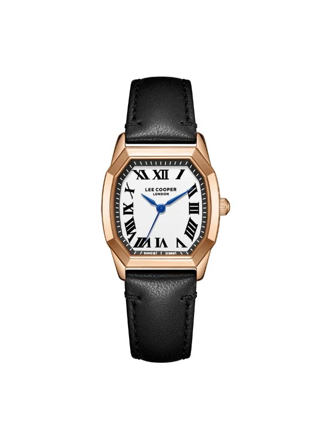 Lee Cooper Female's Leather Analog Watch LC08202.431 - 27x34 mm
