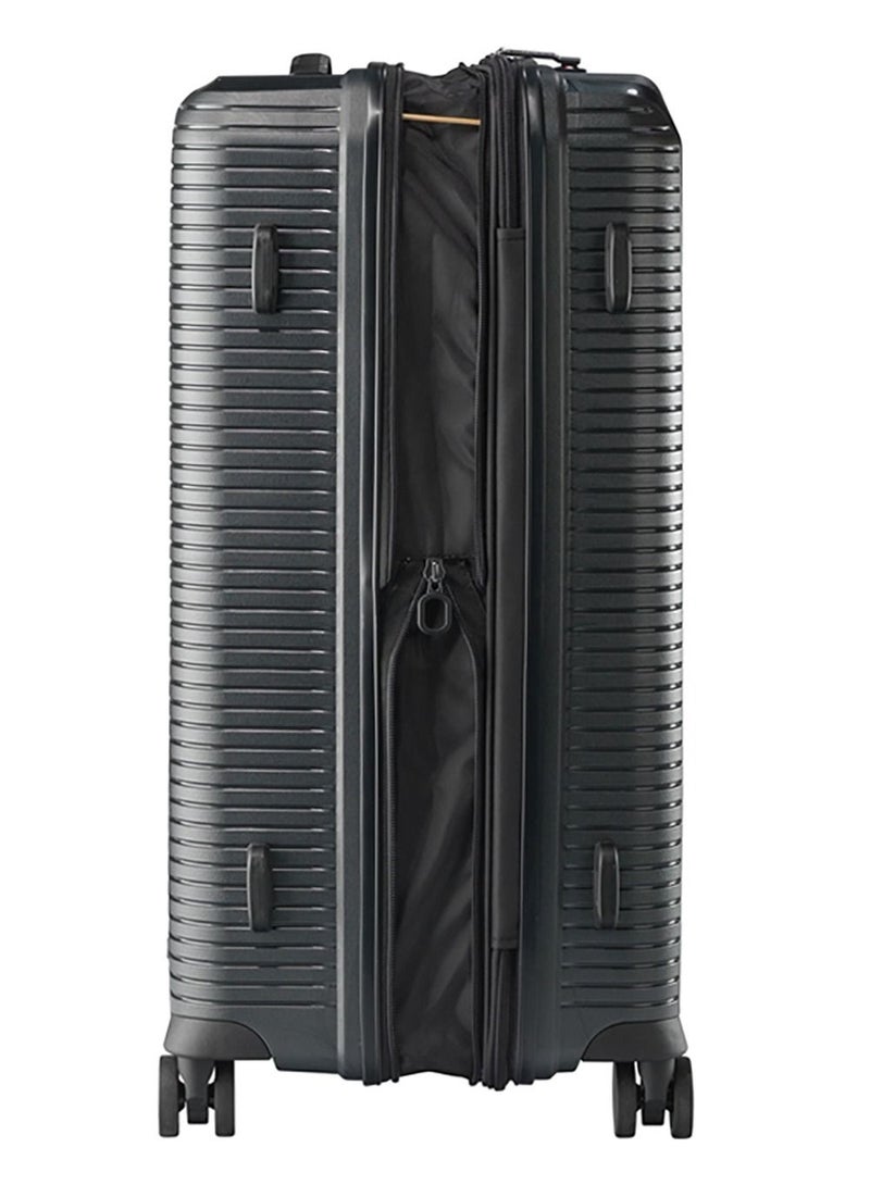 Jump Sondo Polypropylene Hard Expandable Luggage Suitcase Trolley Medium 66cm Black - Image 4